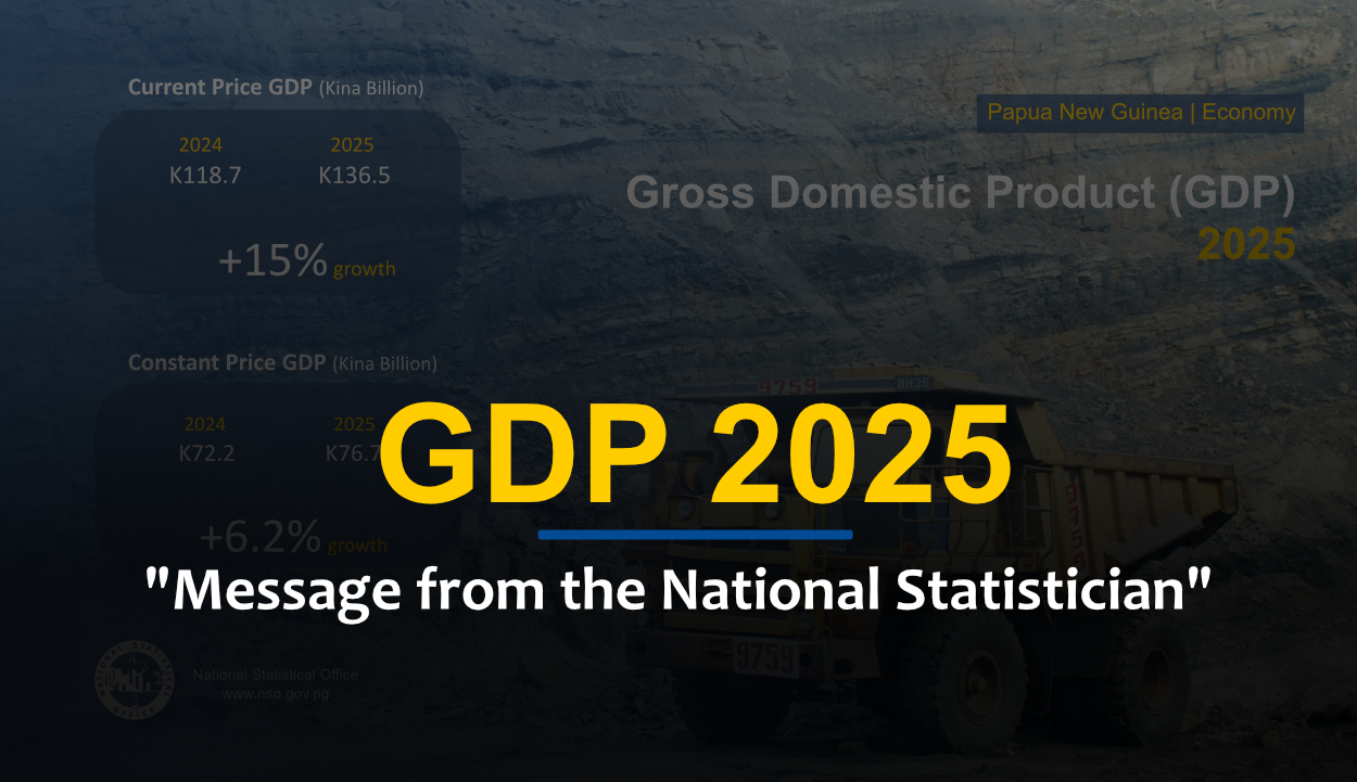 Message from the National Statistician, Alfred Mokae, on the release of the 2025 GDP estimates